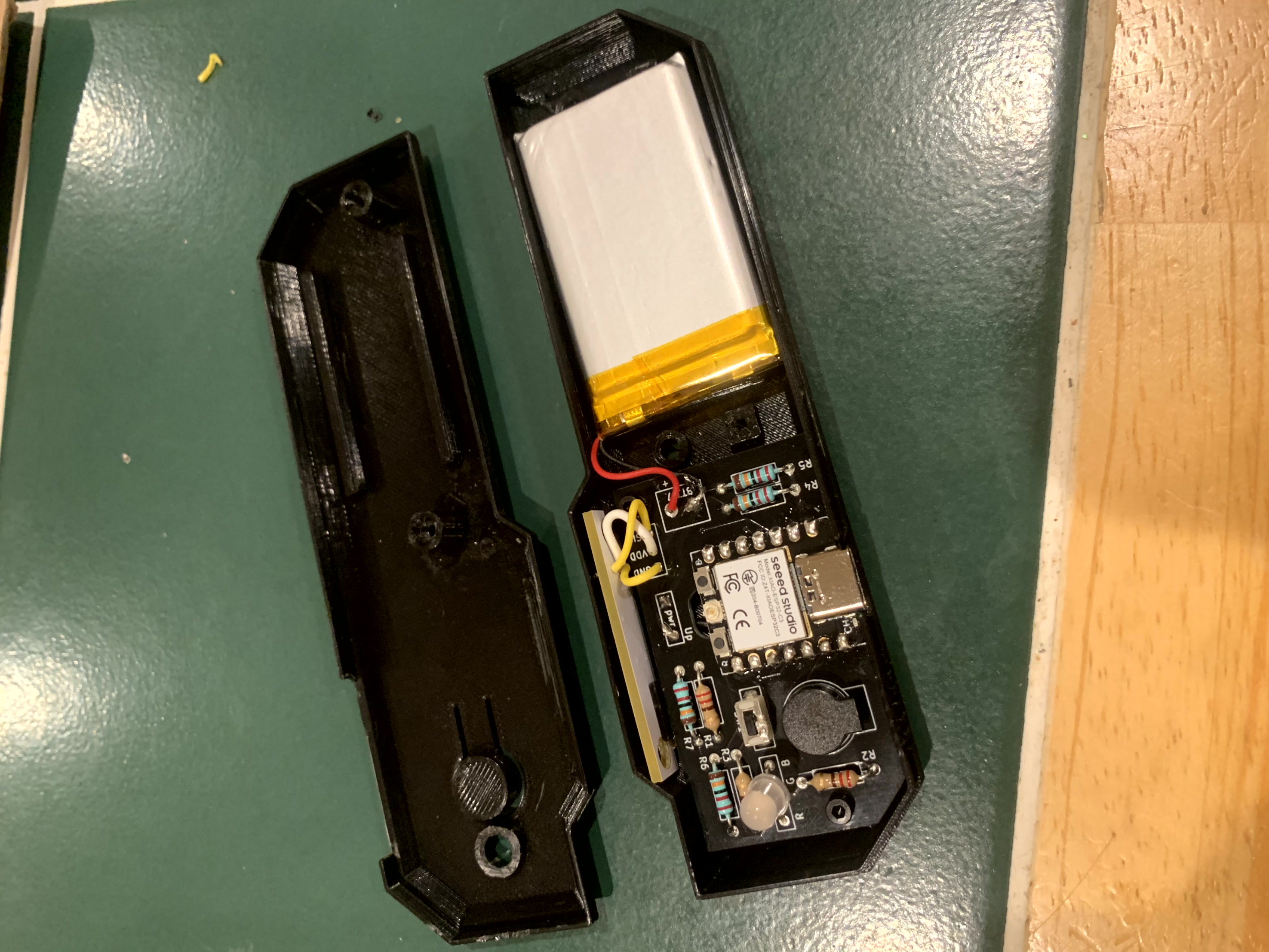 Kestrel Sensor V1 with all components installed